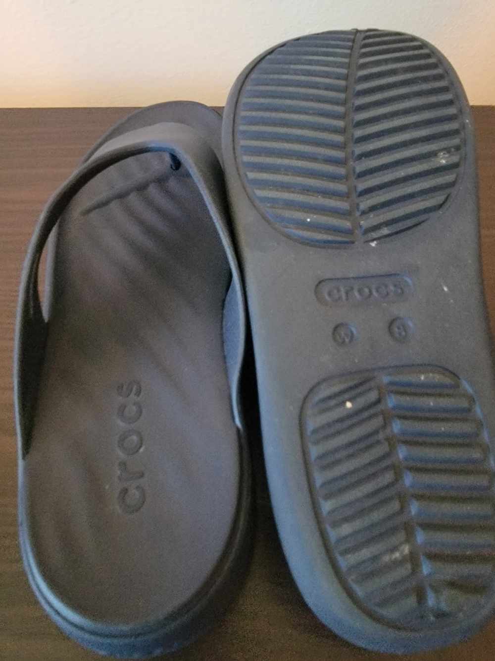 Women's Classic Navy Blue Clog Sandals